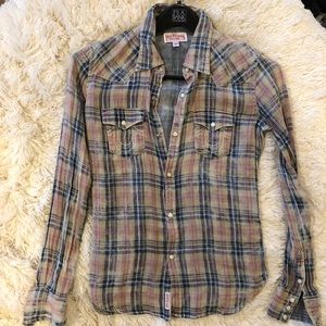 NWOT long sleeve flannel shirt